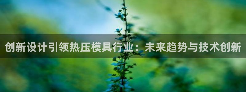 易倍下载：创新设计引领热压模具行业：未来趋势与技术创新