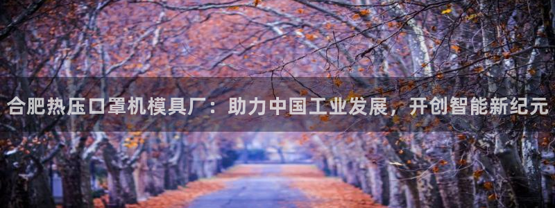 易倍全站下载：合肥热压口罩机模具厂：助力中国工业发展，开